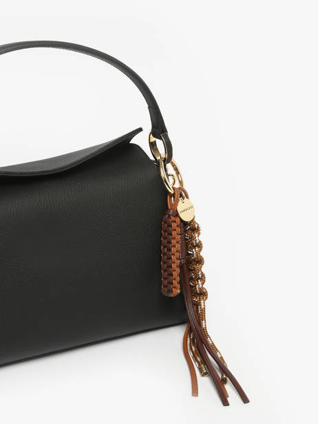 Bag Charm S Scoubidou Viamailbag Bruin short charm S ander zicht 1